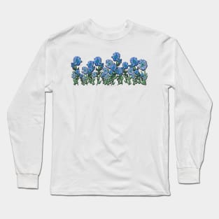 Flowers Sketch 4 Long Sleeve T-Shirt